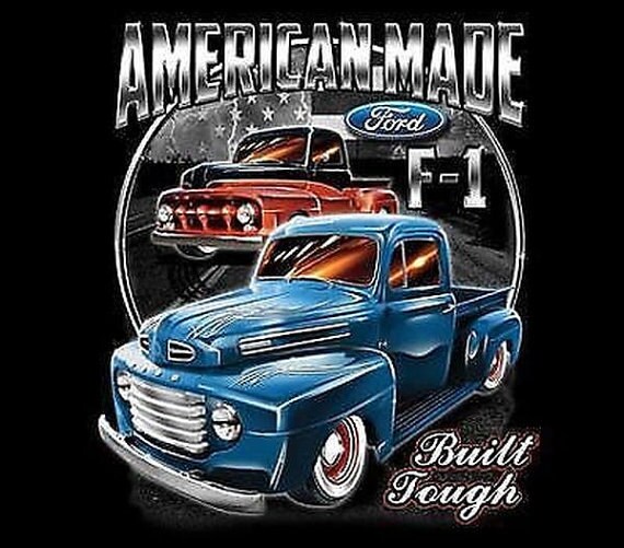 American Made Ford 1950s Pickup Licensed by OldSaltSailorTees