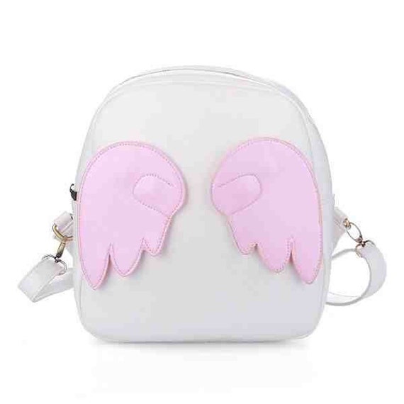Harajuku Angel Wings Backpack Lolita Pastel Goth by SilentPeachWig
