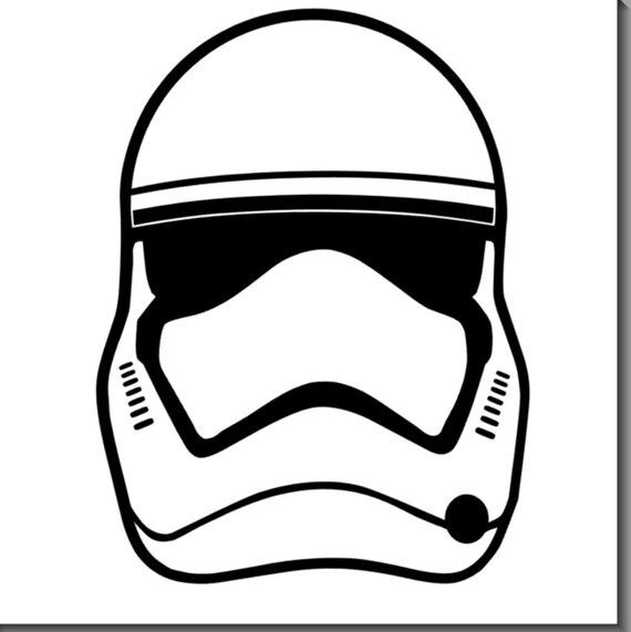 Star Wars First Order Stormtrooper Decal