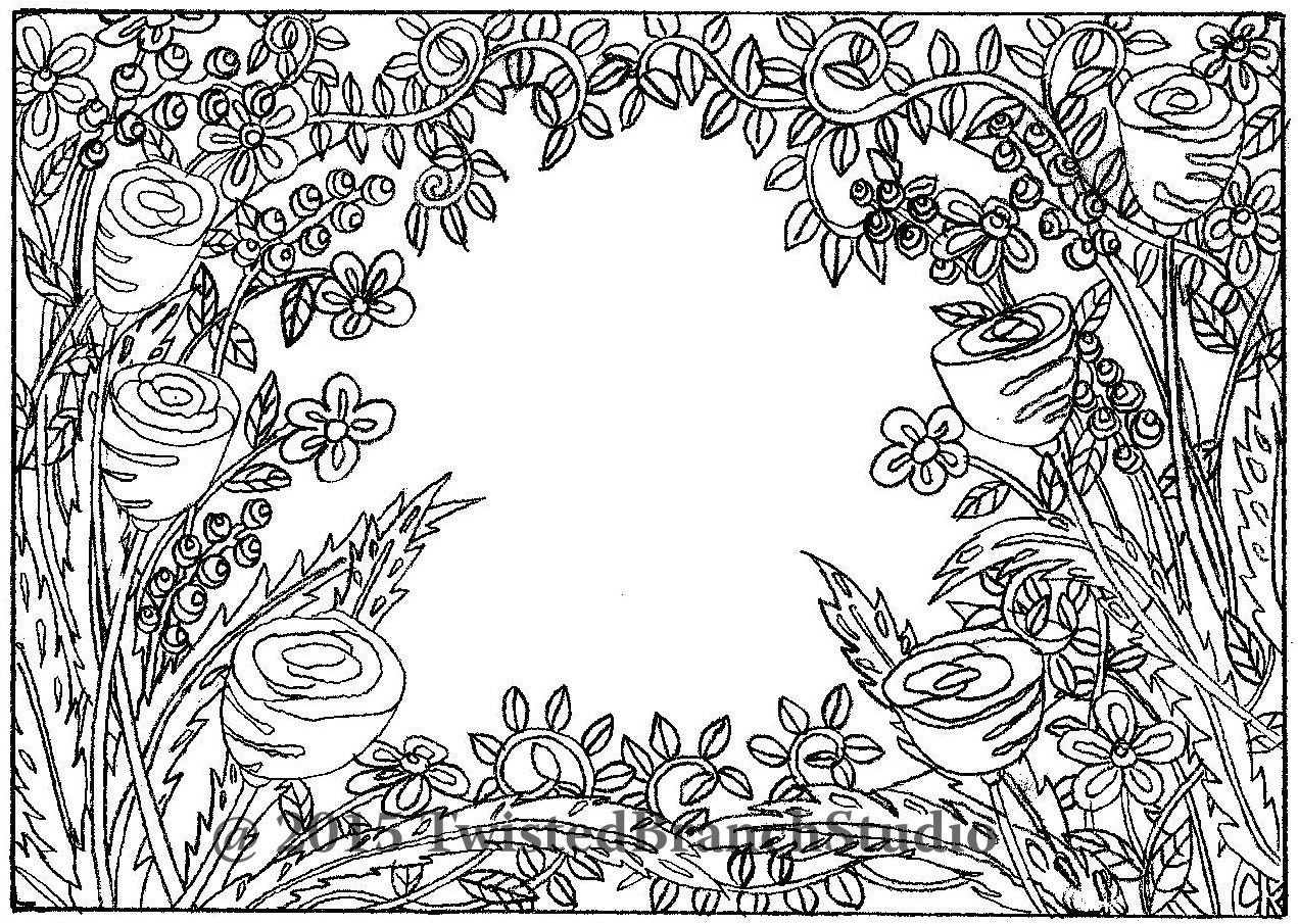 It is a picture of Selective Vine Coloring Pages It is an image of Selective Vine Coloring Pages