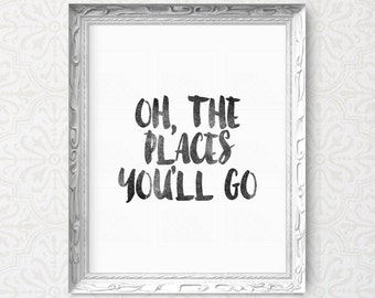 Inspirational quote Do Something Today by RealGoodWords on Etsy