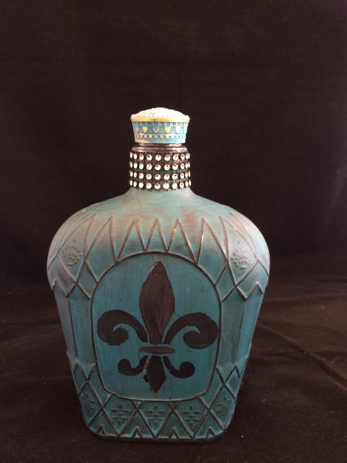 Decorative Bottle by LilShopOnThePlaza on Etsy