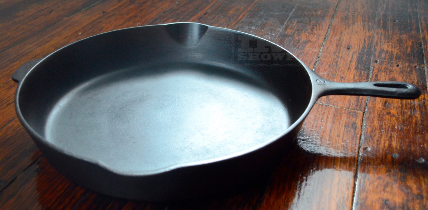 Wagner Ware 12 14 Inch Cast Iron Skillet by CastIronShowplace