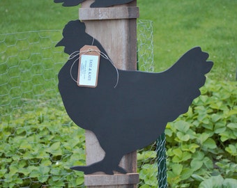 Handmade Chalkboard Chicken