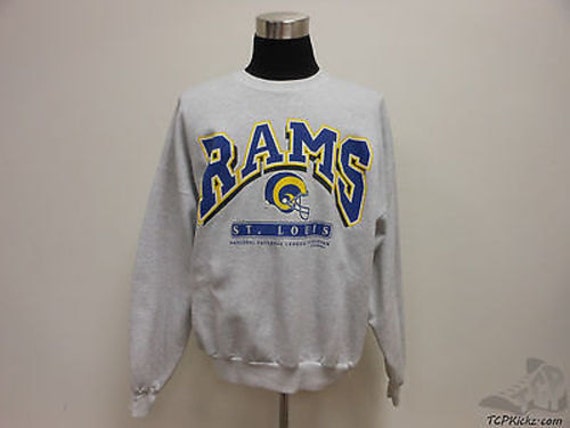Vtg 90s Hanes St. Louis Rams Crewneck Sweatshirt sz by TCPKickz