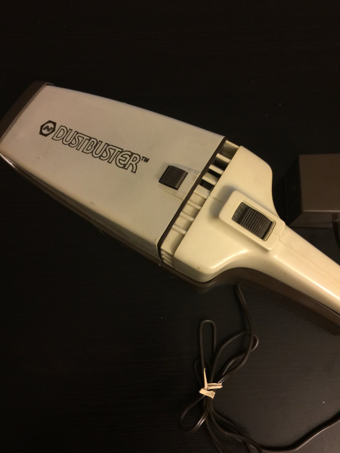 Vintage 1980's Black and Decker DustBuster Working with