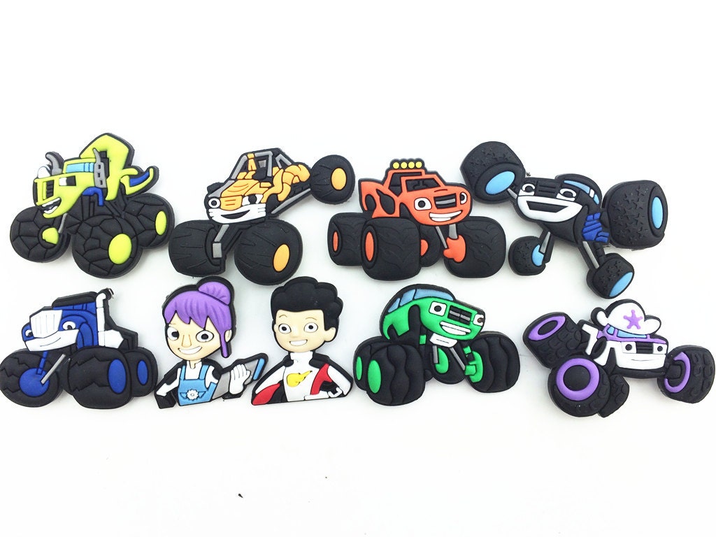 9pcs Blaze and the Monster Machines Aj Blaze Shoe by shoecharm