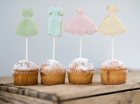 Be my bridesmaid cake toppers