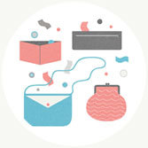 Illustration of various types of items sold on the site Illustration of various types of items sold on the site