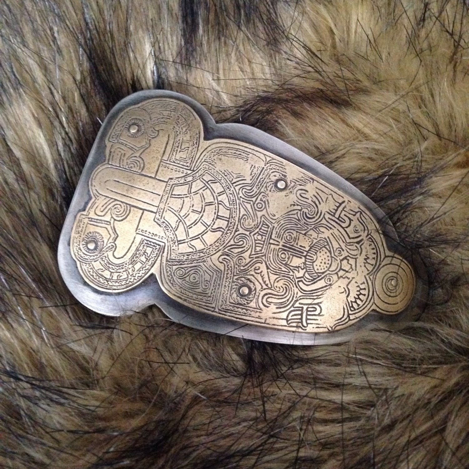 Ancient Viking Belt Buckle