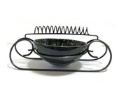 Vintage Mid Century Ashtray | Bent Wire With Spiral Cigarette Rest