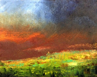 Original Oil on Canvas Landscape Painting
