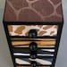 Reserve for tlaurox Animal Print Safari Keepsake Trinket Organizer Box