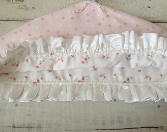 SALE***SALE***SALE*** Shabby Chic - Pink - Ruffle - Pretty Clothes Cover - Pink Shabby Chic - Cotton Print