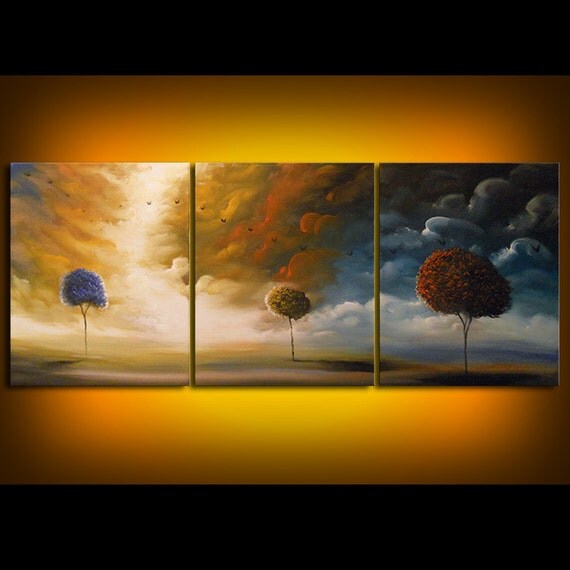 large original painting acrylic wall art wall hanging by mattsart