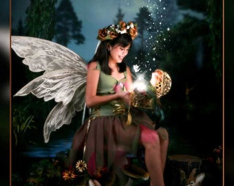 PATTERN and tutorial for Adult fairy wings Thalia Large