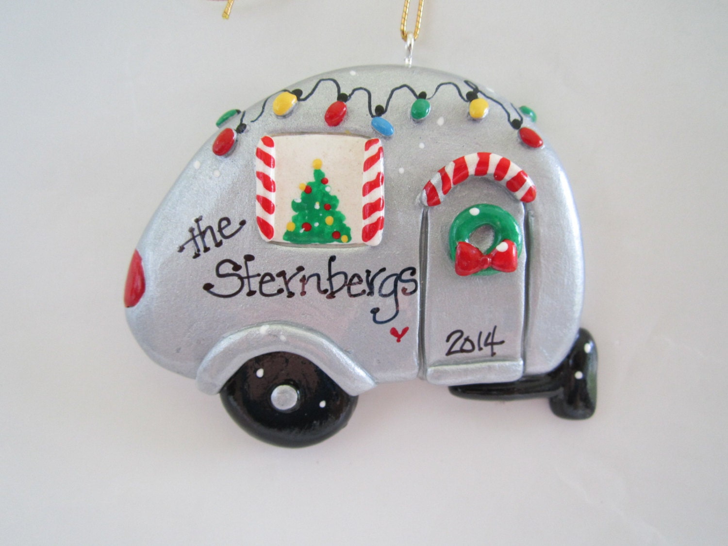 Airstream Christmas Ornament 