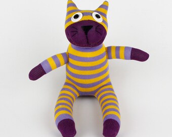 Items similar to Grumpy Cat Plush (ONE) Large Kitty Stuffed animal ...