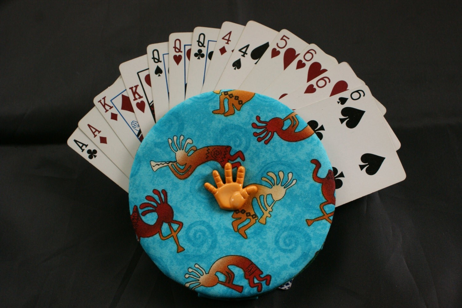 The Gripper Hand & Foot playing card holder by