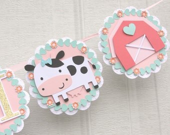 farm birthday banner, farm birthday party, farm party banner, farm party decor, farm animal birthday, farm animal party, farm animal
