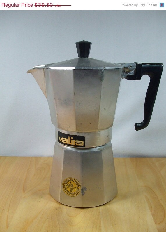 HALF OFF SALE Vintage Italian  Coffee  Press  by 