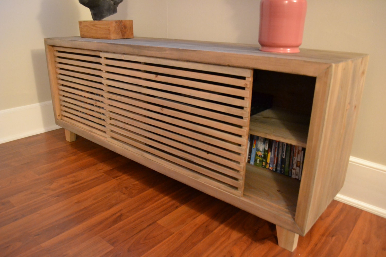 Media Console TV Stand Douglas Fir
