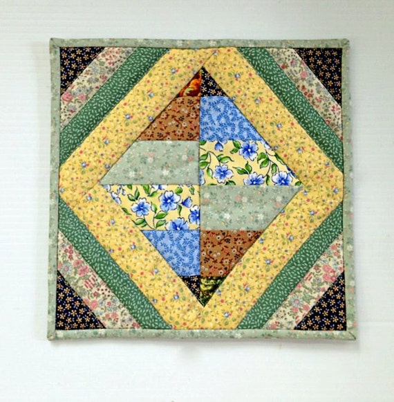 Quilted Scrappy Pot Holders / Hot Pads / by DocksideDesigns