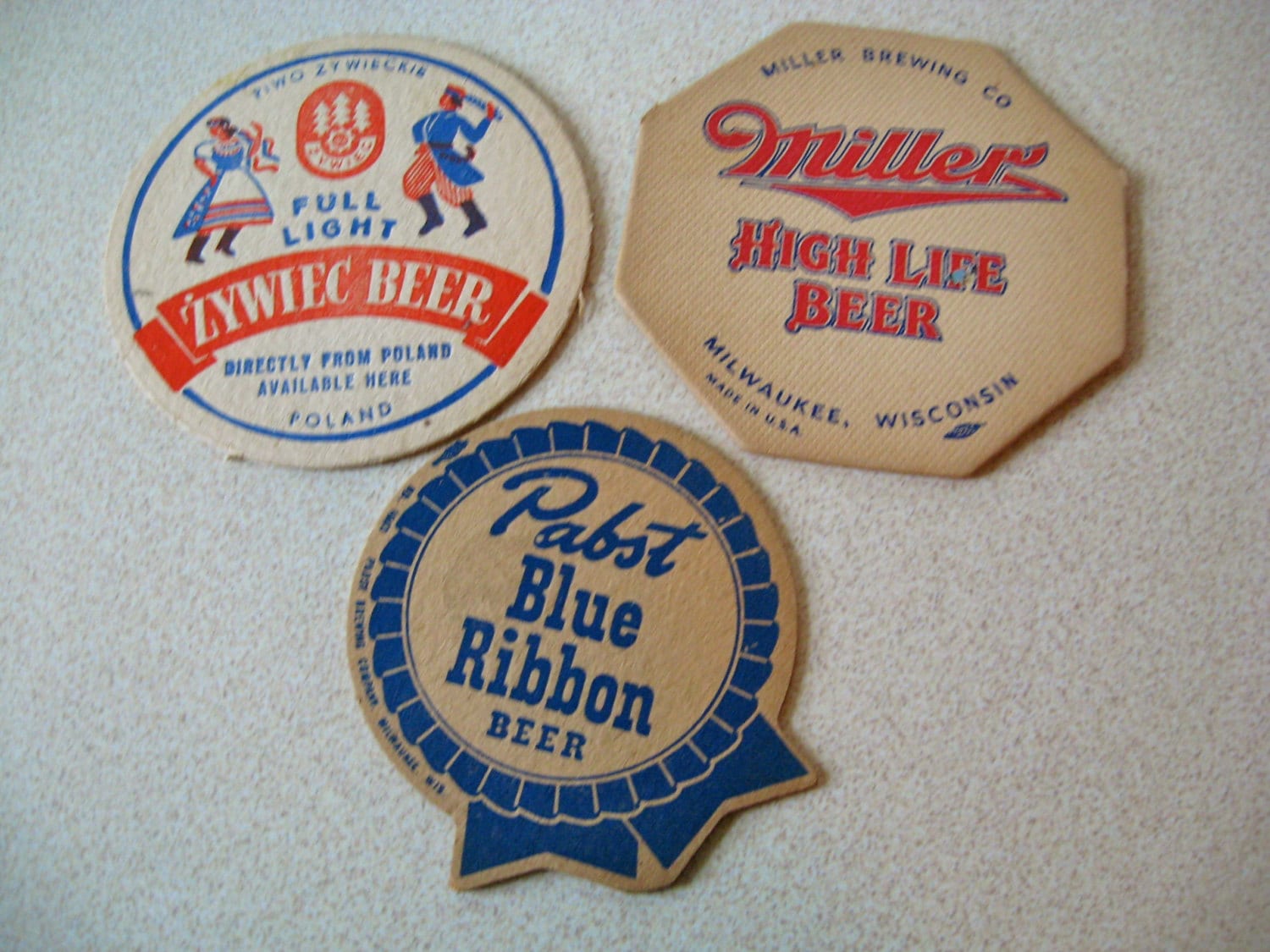 Vintage Beer Coasters 3