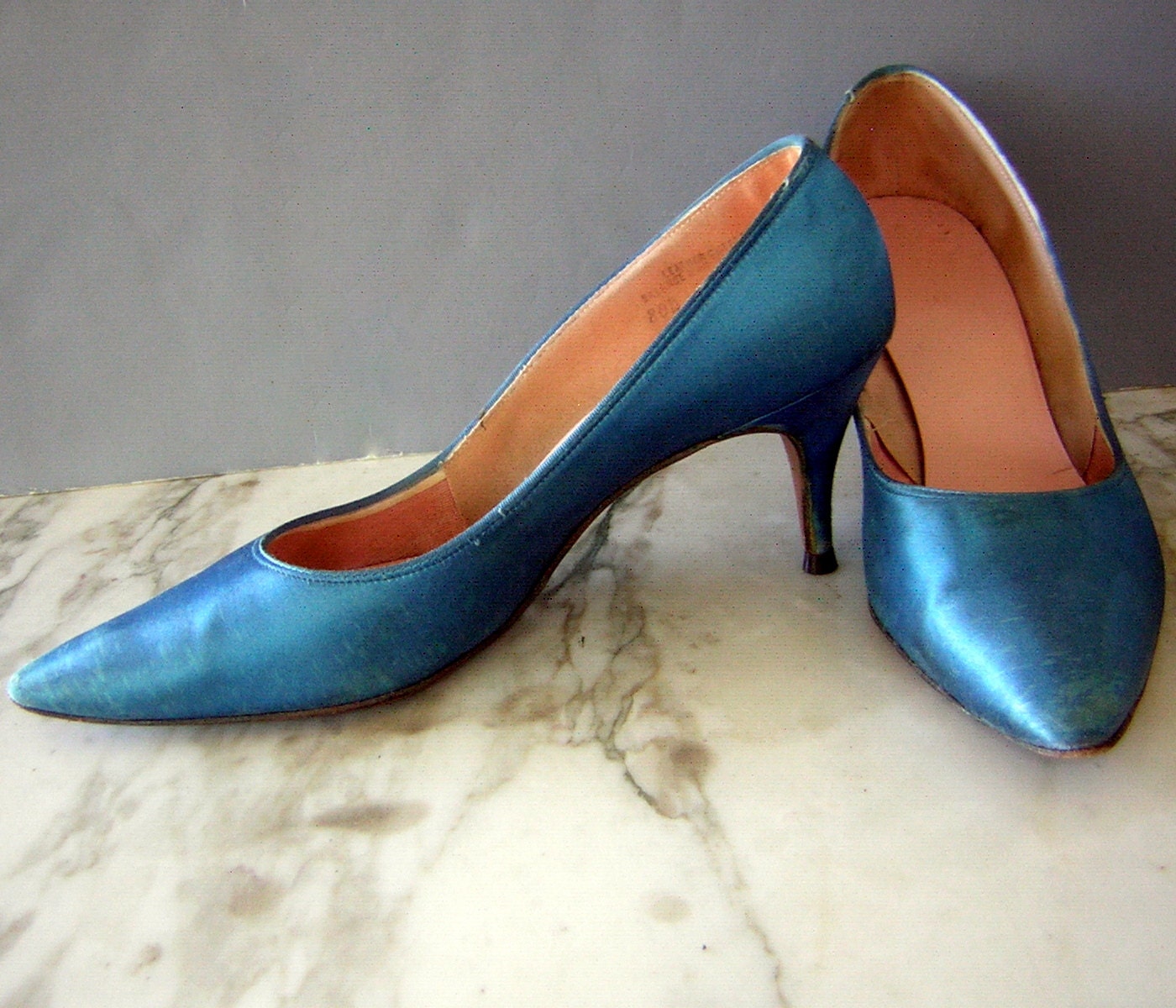 high heels turquoise