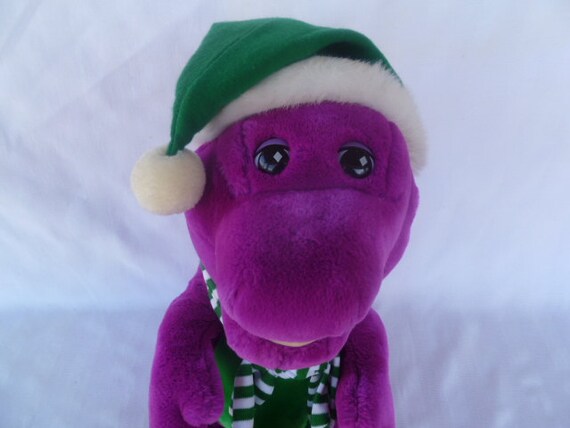 Barney Dinosaur Plush Christmas