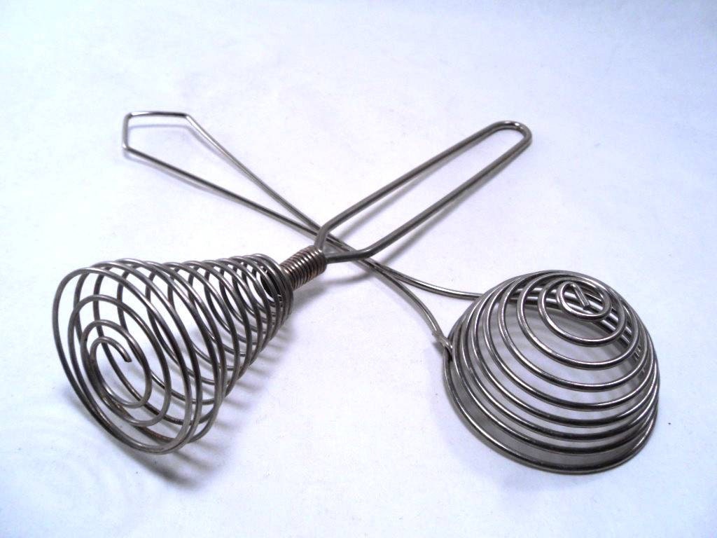 Spiral Utensils Whisk and Egg Separator Vintage 50s by martasrose