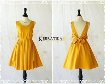  mustard  yellow  bridesmaid  dress  Etsy UK 