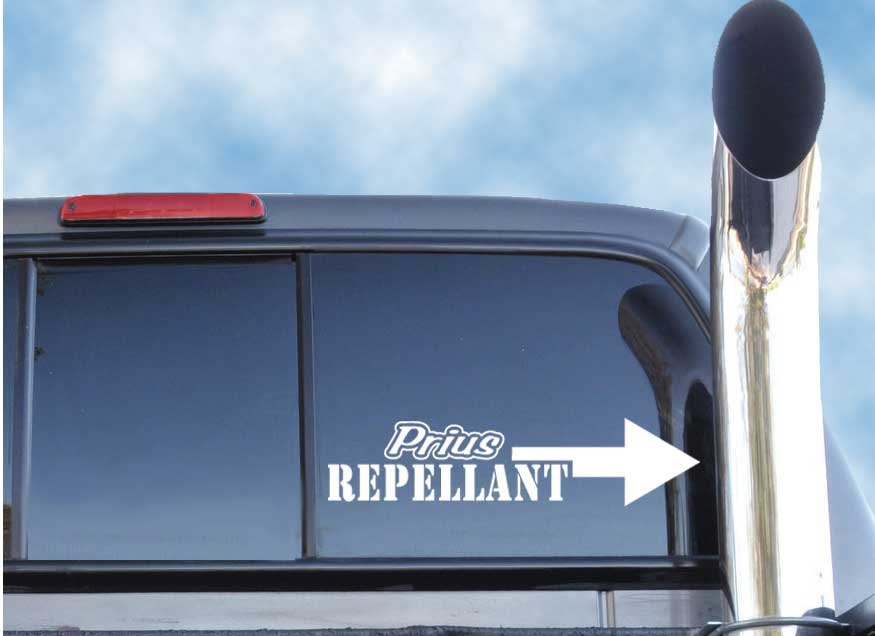 Prius Repellant Sticker