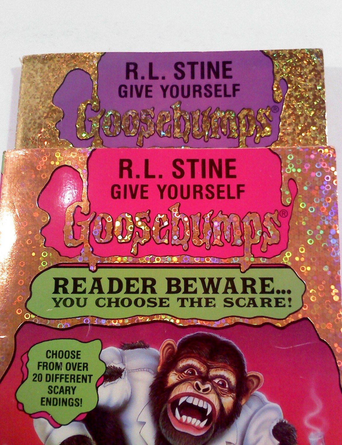 Give Yourself GOOSEBUMPS Books Reader by SweetgyrlDesigns on Etsy