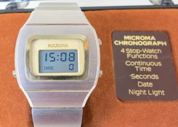 microma digital watch