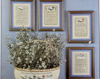 Blue Whale Designs SAMPLERS FOR All SEASONS - Counted Cross Stitch Pattern Chart
