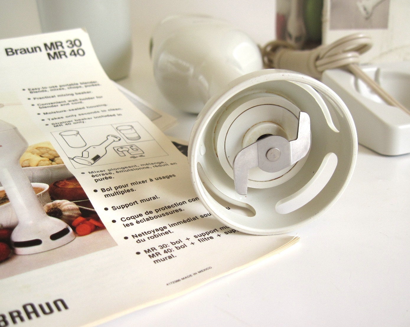 Braun Immersion Blender Hand Mixer Multipractic 4172 MR30