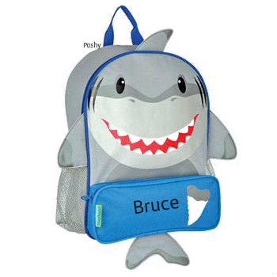 Personalized Toddler Backpack Shark