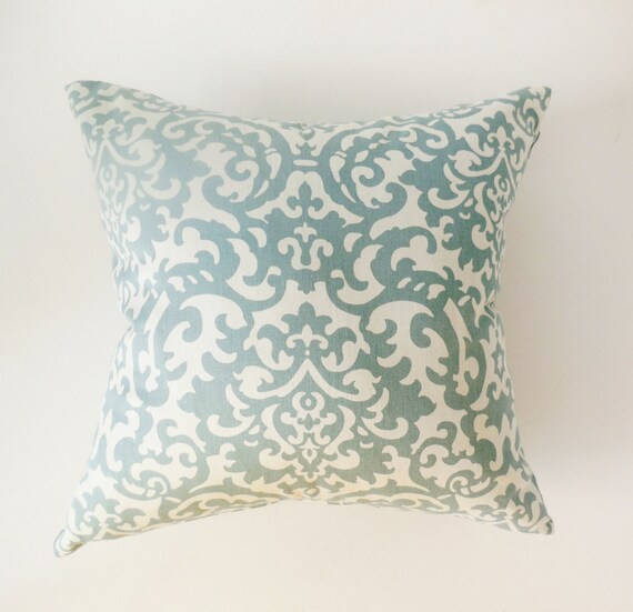 Pillows. Spa Blue Pillow Cover Blue Pillow Throw Modern