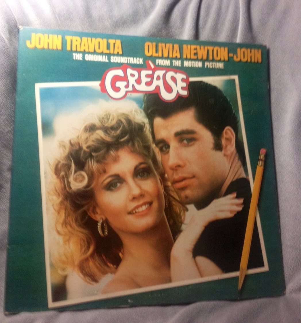 Grease soundtrack album2 LP RSO pressing complete by MobyKitsch