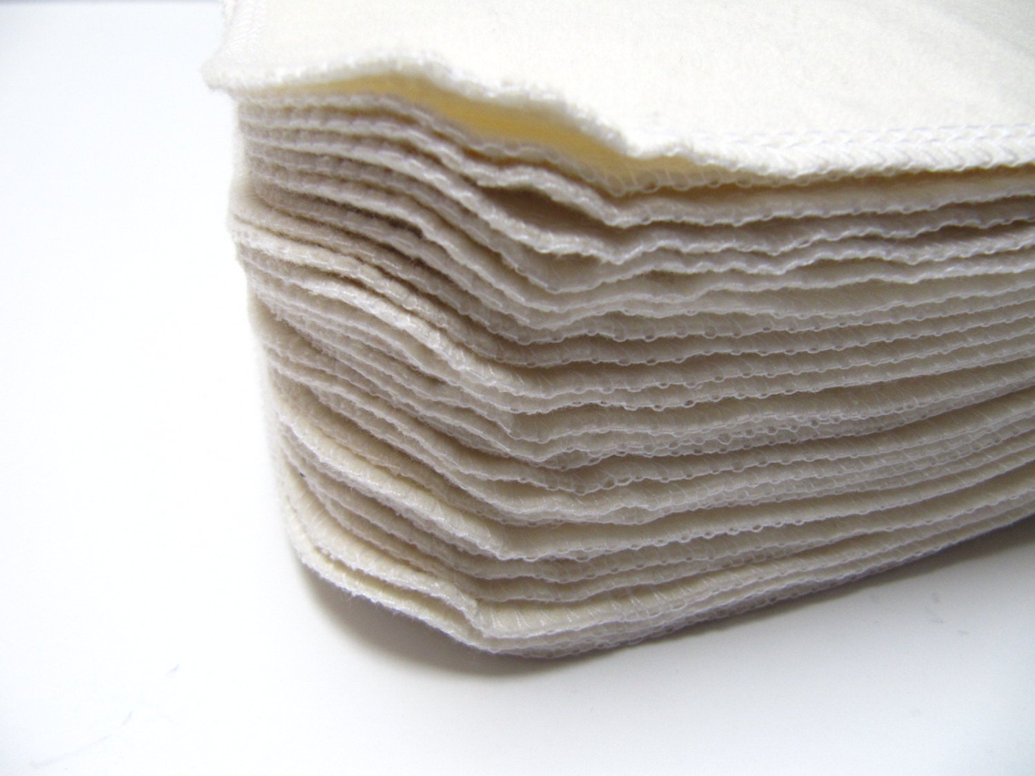 ORGANIC Reusable Cloth Wipes 20 ORGANIC Cloth Diaper Wipes