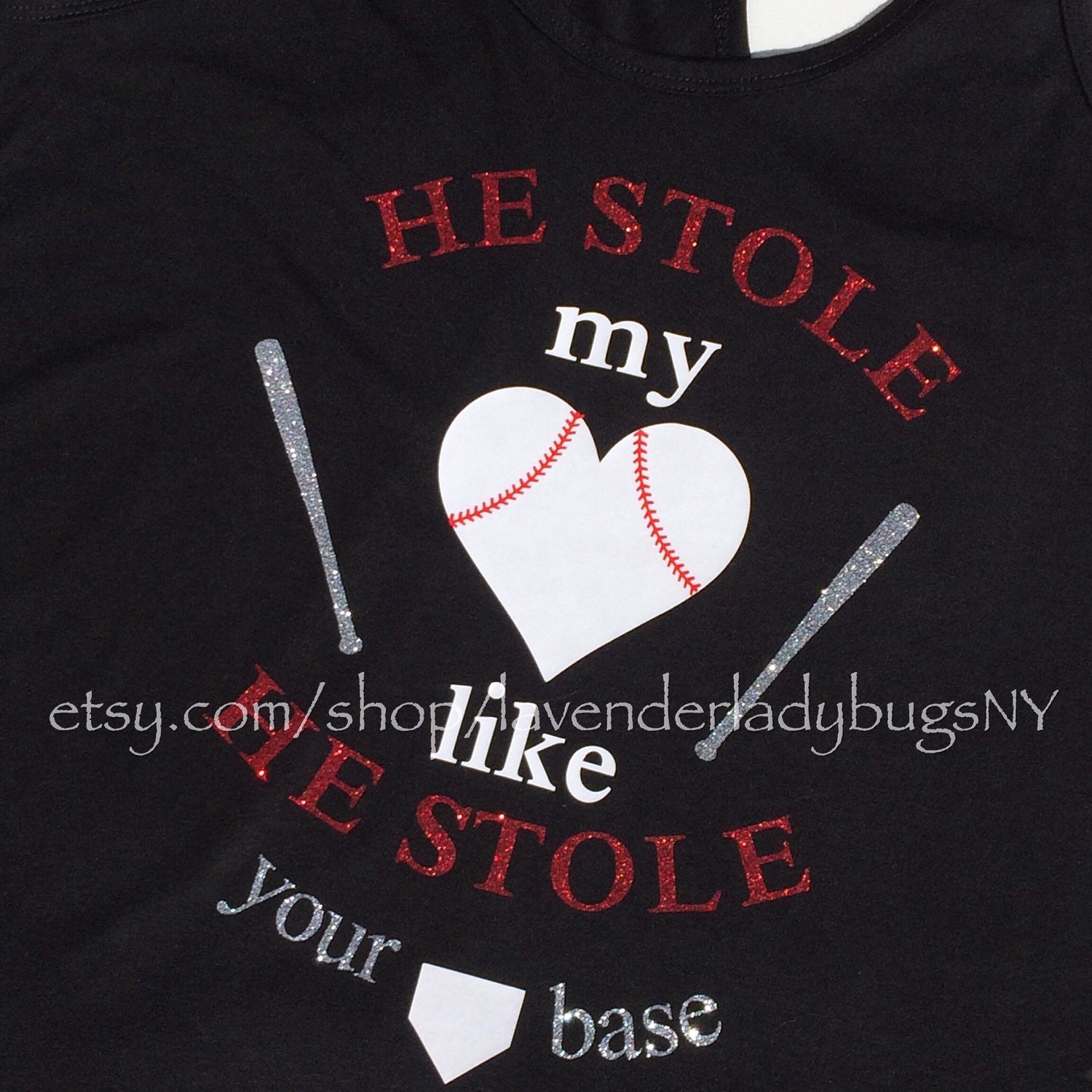 He stole my heart like he stole your base by LavenderLadybugsNY