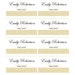 Gold Tent Cards Place Card Printable Template Glam / Gold