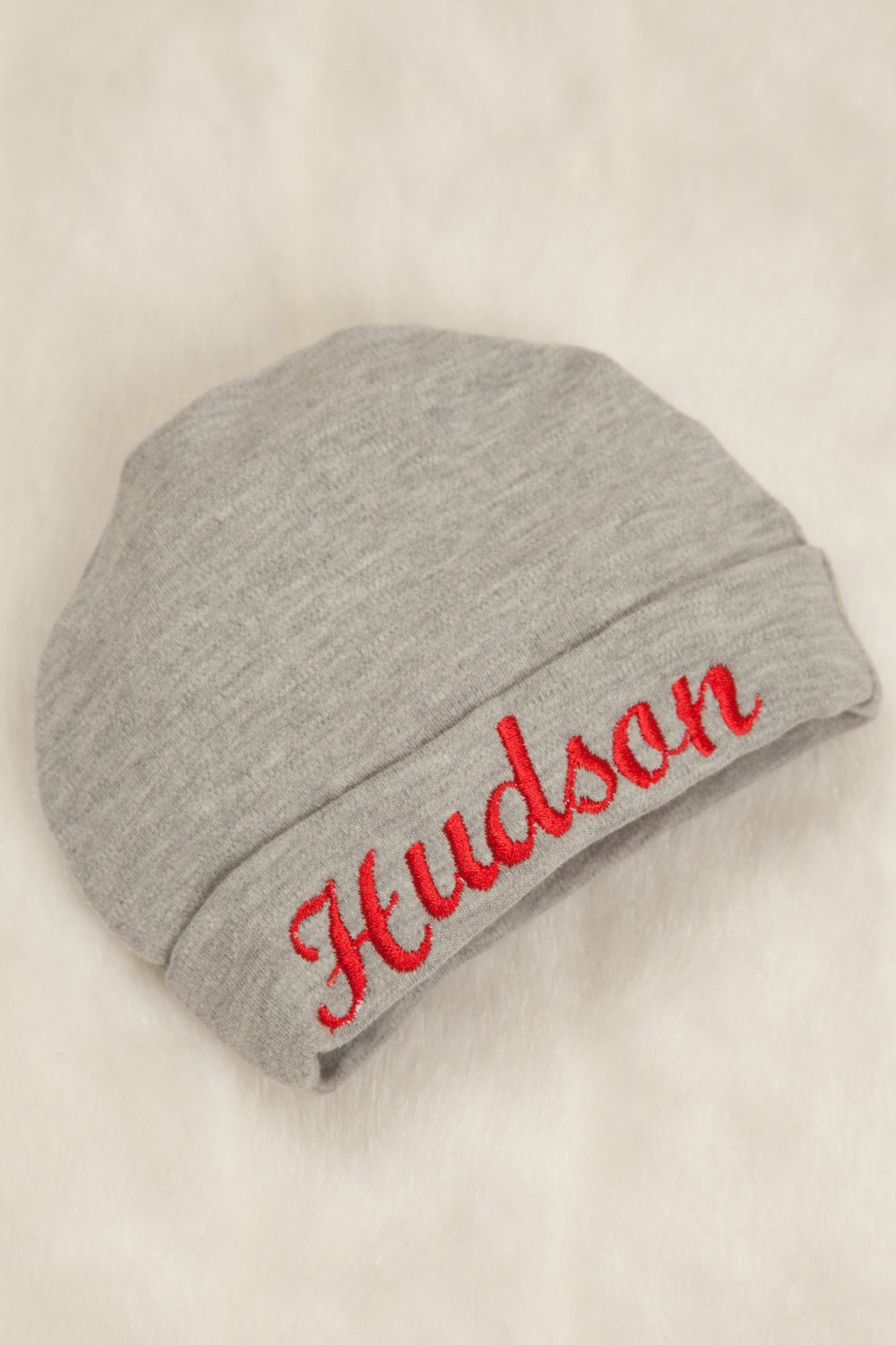 Embroidered Infant Baby Boy Hat Cotton Personalized Baby Boy