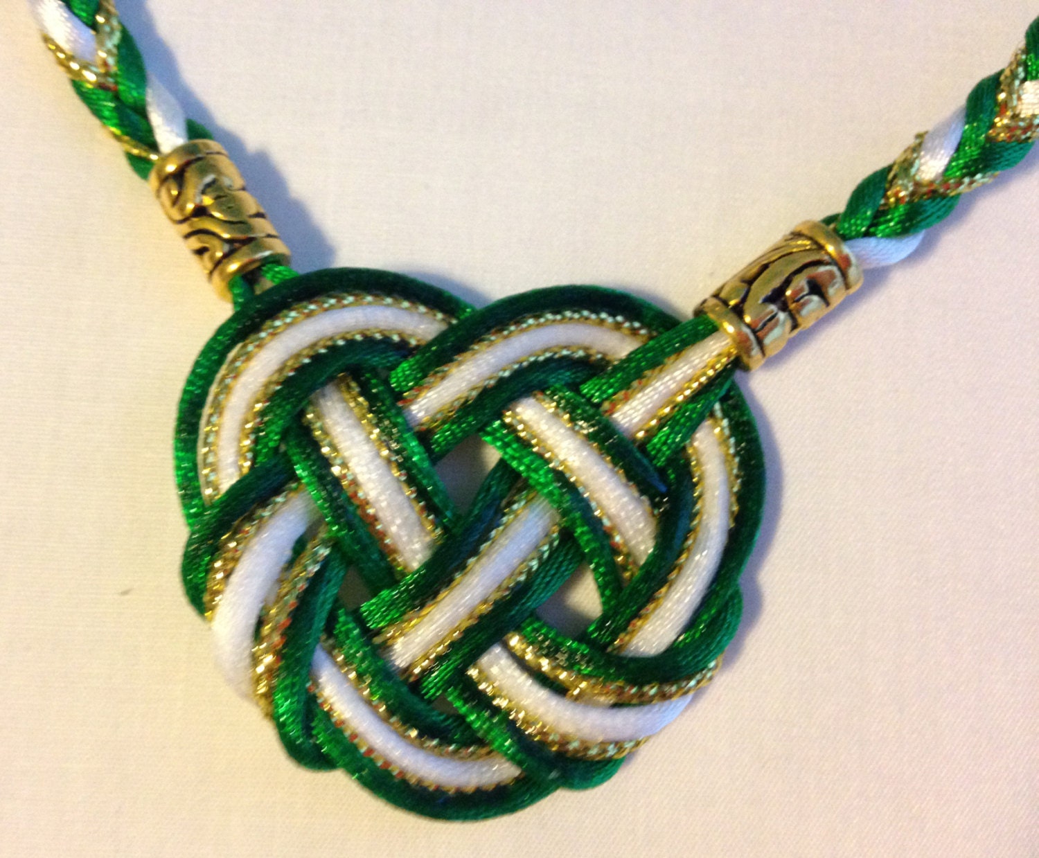 Premium Celtic Heart Handfasting Cord with Metallic Cord5