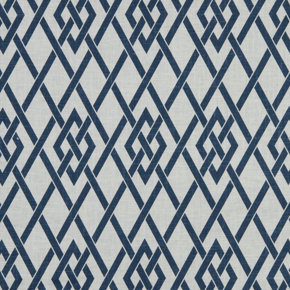 Trellis Fabric navy blue white trellis upholstery fabric blue geometric Trellis Fabric navy blue white trellis upholstery fabric blue geometric