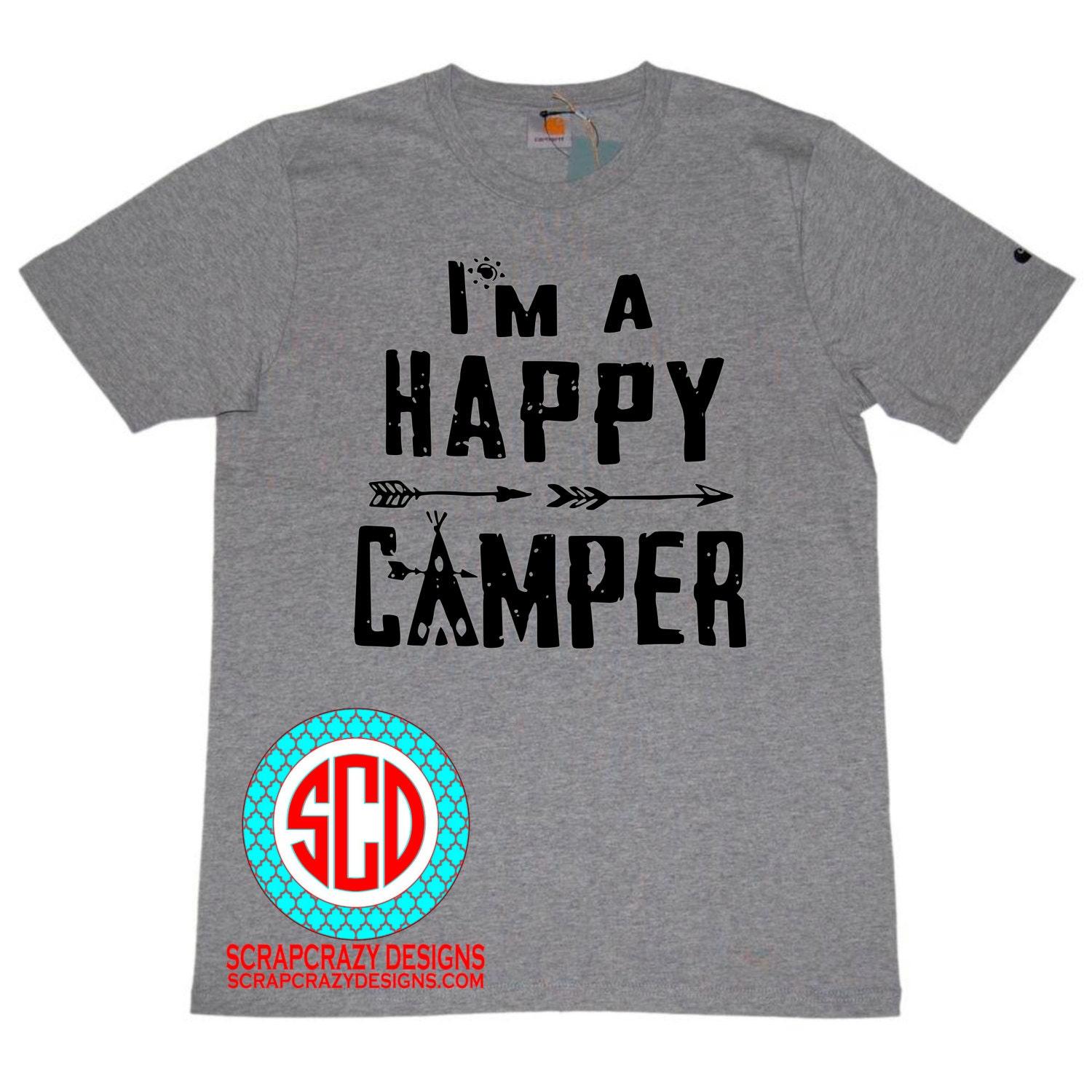 buc ee's happy camper shirt