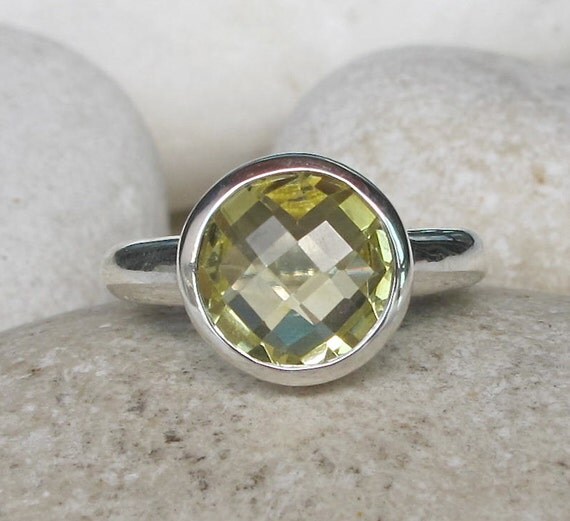 Promise Ring- Quartz Ring- Engagement Ring- Gemstone Ring- Stack Ring ...