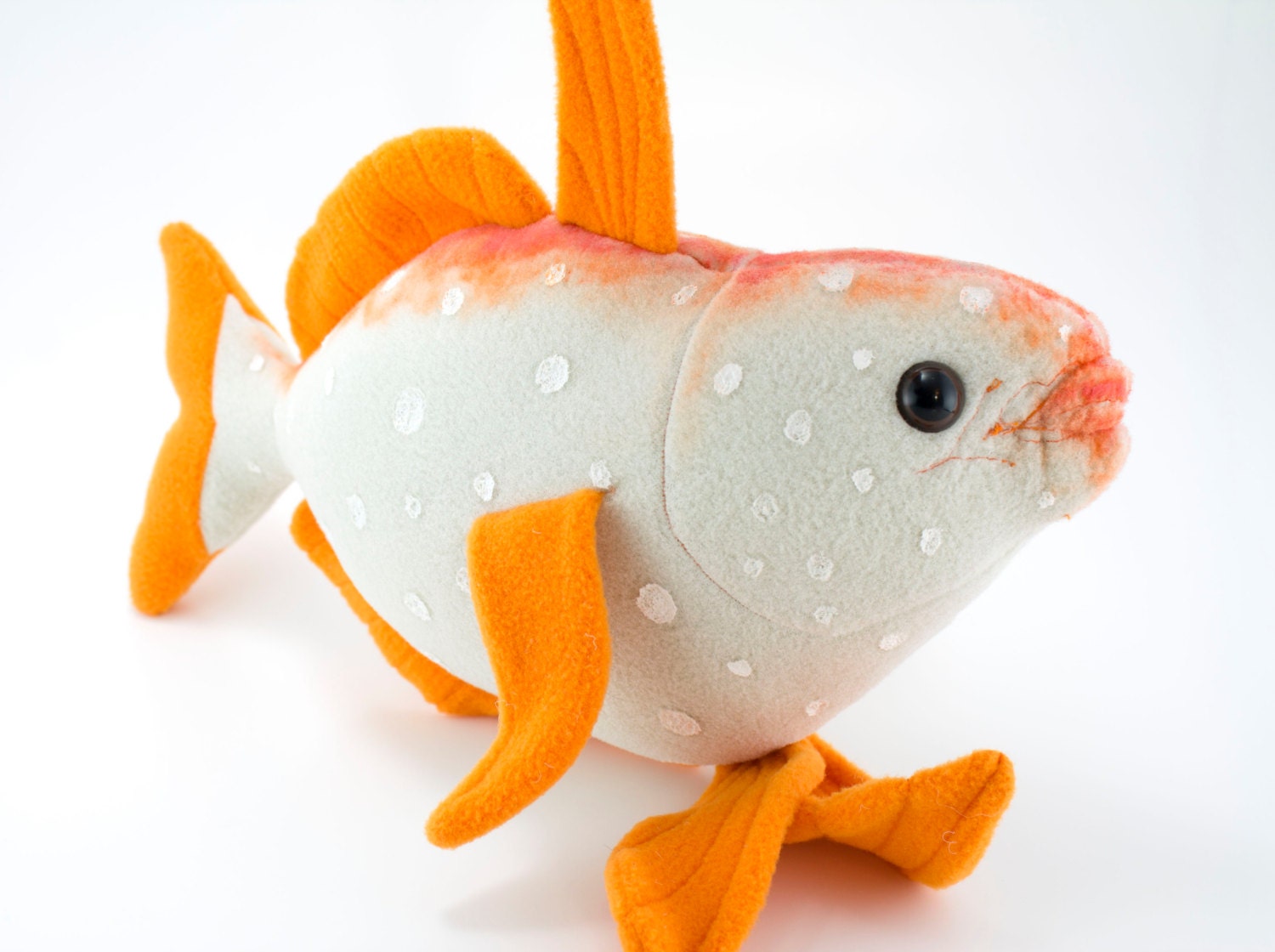 orange fish plush