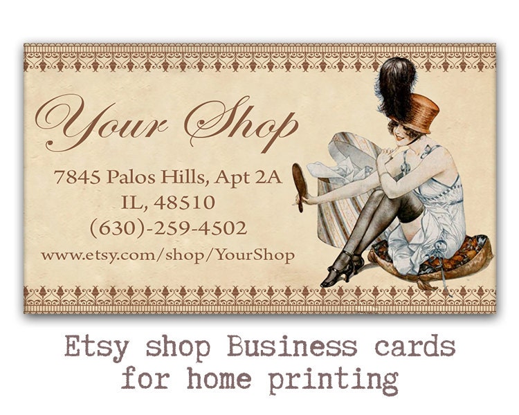 Etsy Business Cards - Etsy Seller business card for custom rubber stamps ... - An etsy uk shop offers artists and creatives the ability to sell online to customers around the world.